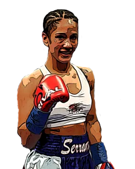 Amanda Serrano Boxrec record link & bouts